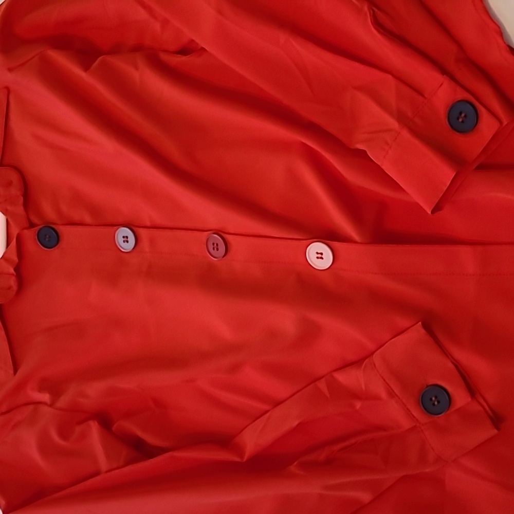 Cherry Red Button Down, Small
